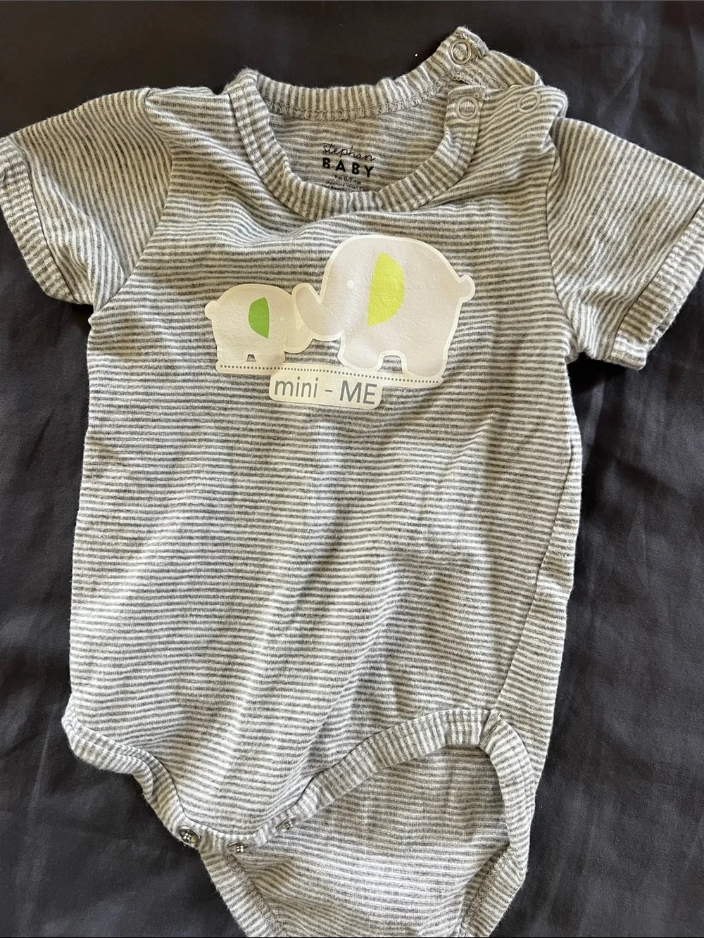 Lot of 8 baby onesies size 0-3 month Batman elephant Mickey sharks poop bear